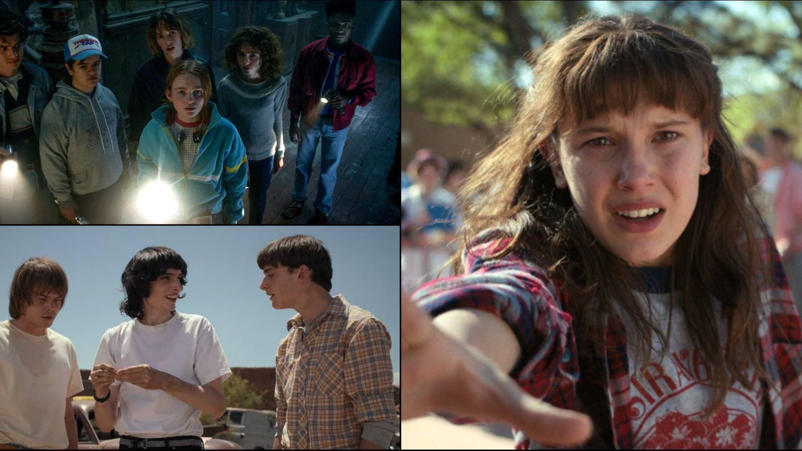 Split Image Stranger Things Main Character Alignments