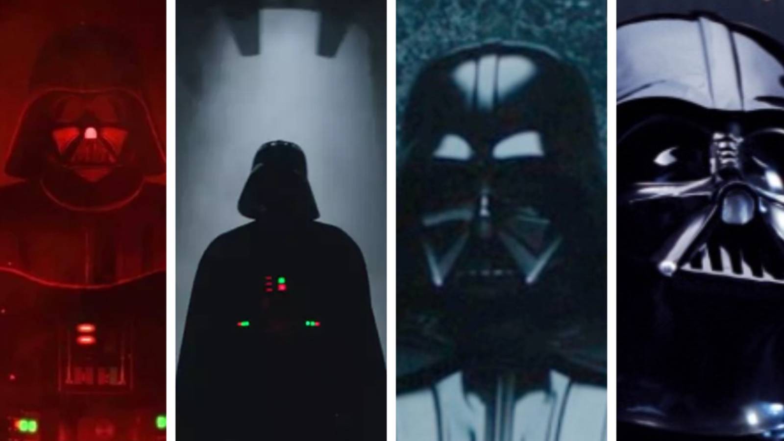 Multiple appearances of Darth Vader over the years