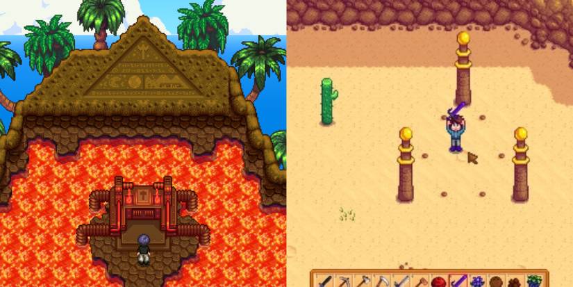 ginger island forge and galaxy sword in stardew valley