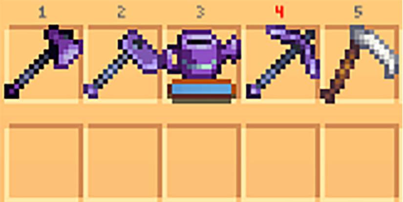 Inventory in stardew valley 