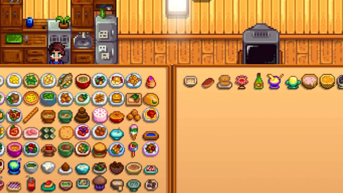 Cooking and recipes of best healing foods in stardew valley 