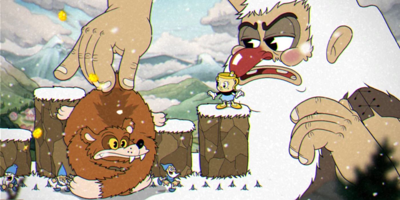 Cuphead Boss Fights Delicious Last Course Ranked Glumstone GIant