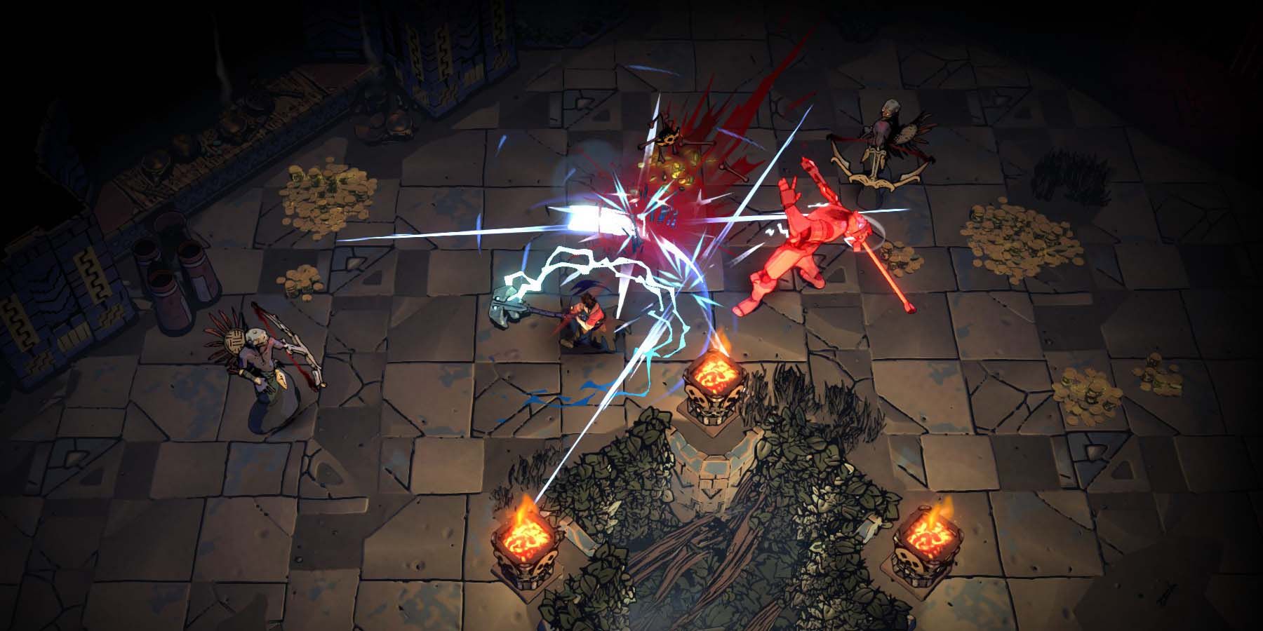 Curse of the Dead Gods Battle Screenshot