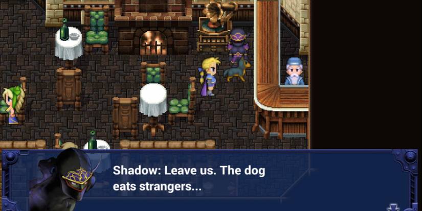 Shadow and Interceptor in Final Fantasy 6