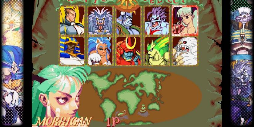 Darkstalkers Tips- Character Select Screen
