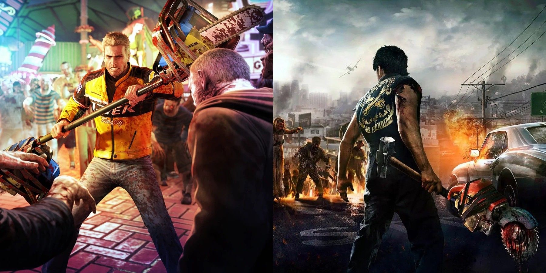 Dead Rising 2 and 3 Side by side