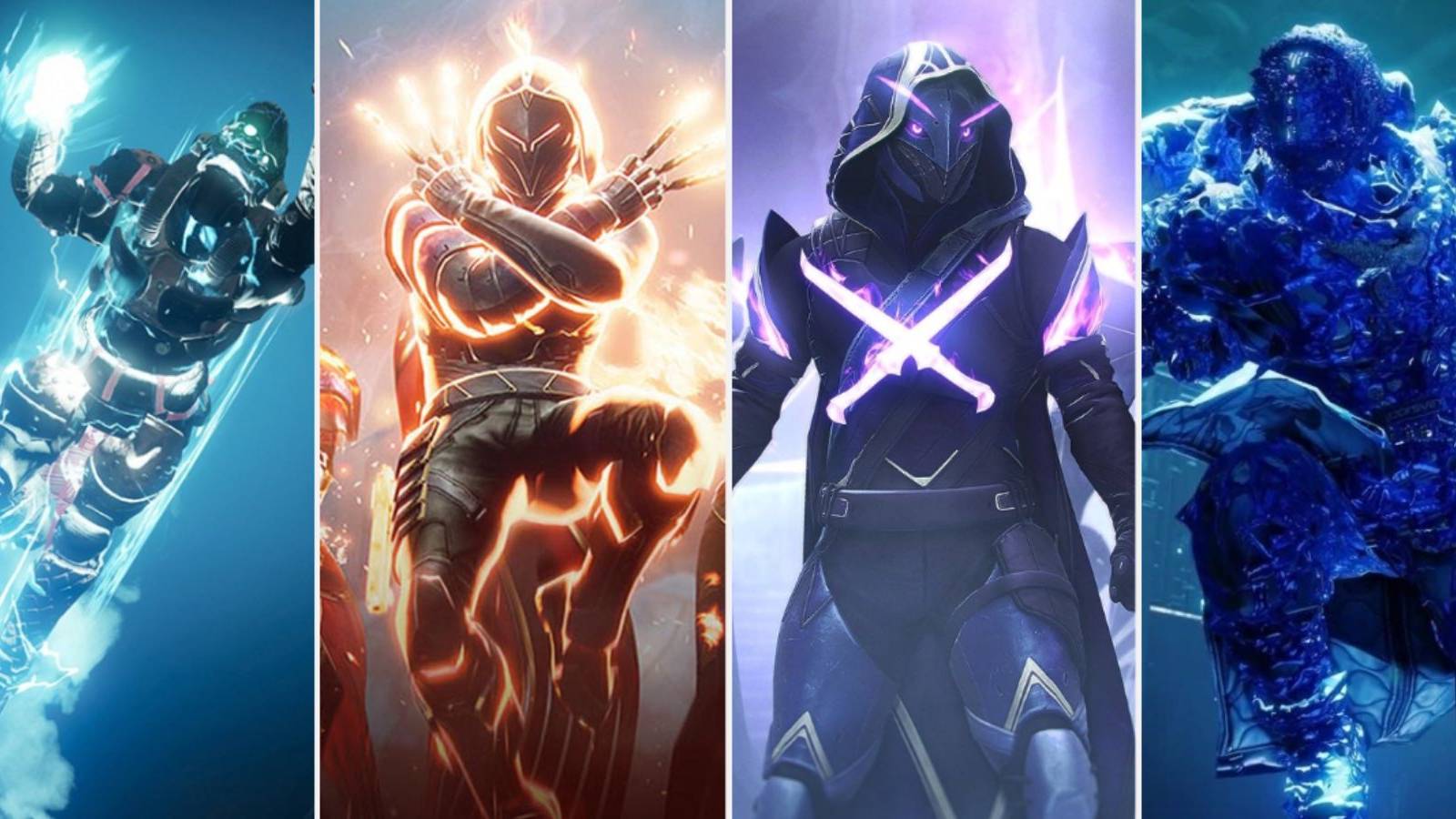 Destiny 2 Arc Solar Void Stasis Subclasses