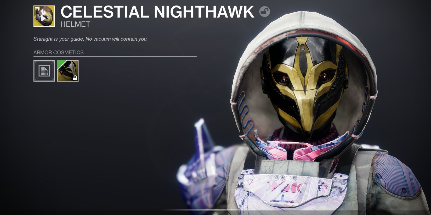 Destiny 2 Celestial Nighthawk Cathartidae Filigree Ornament