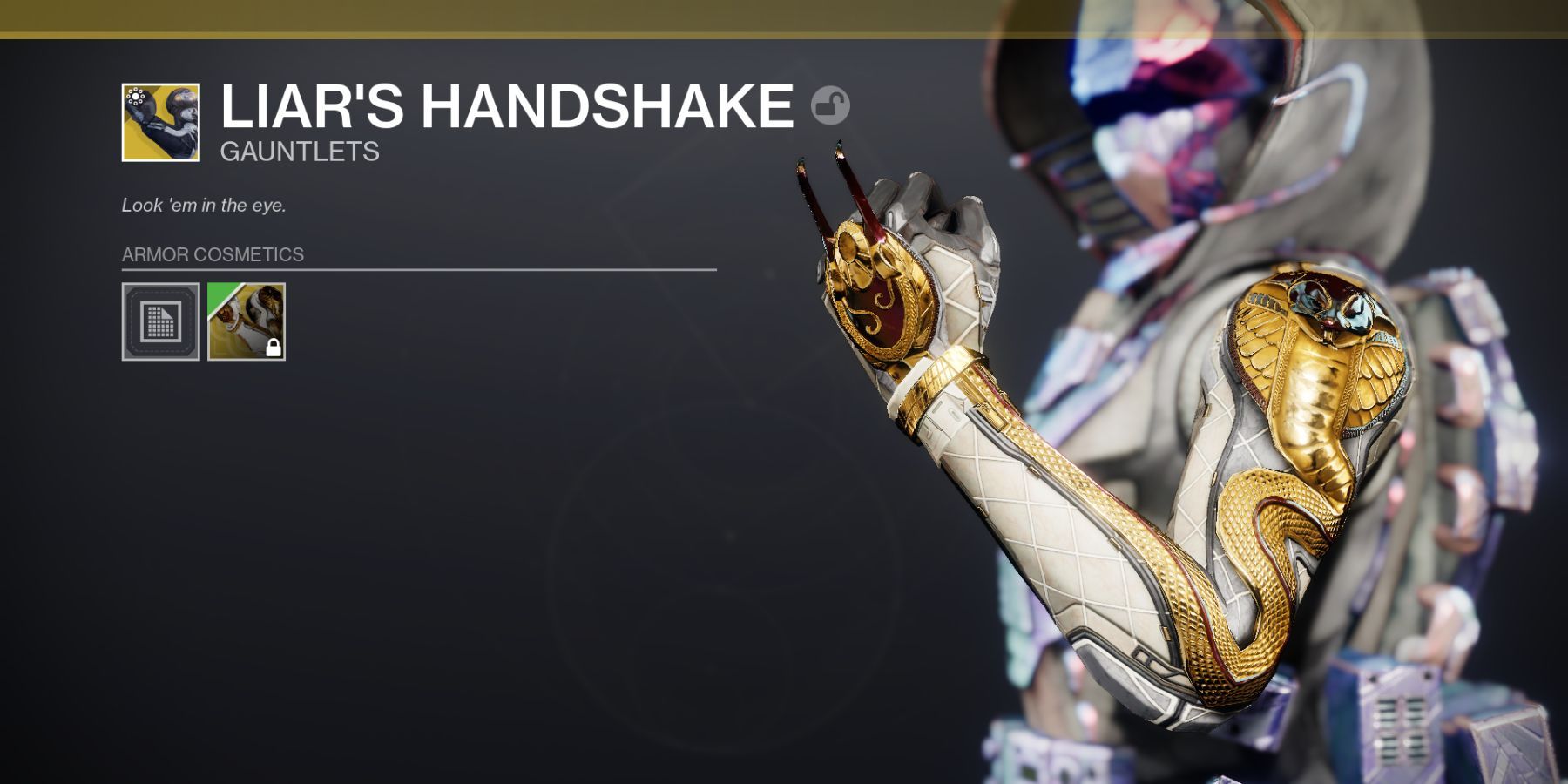 Destiny 2 Liars Handshake Charmed Im Sure Ornament