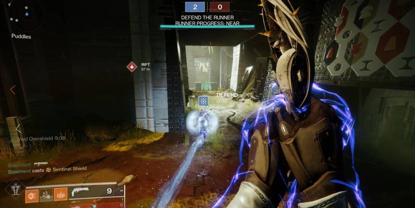 Destiny 2 Player Running With Spark