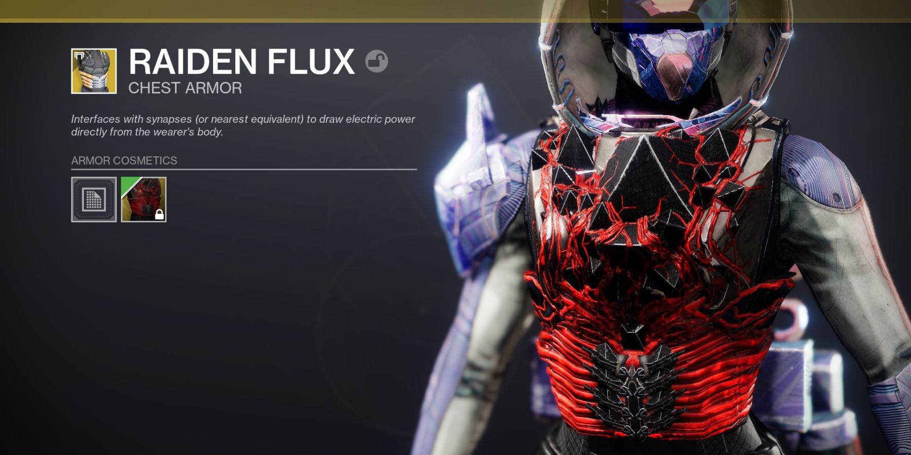 Destiny 2 Raiden Flux Nano Redux Ornament