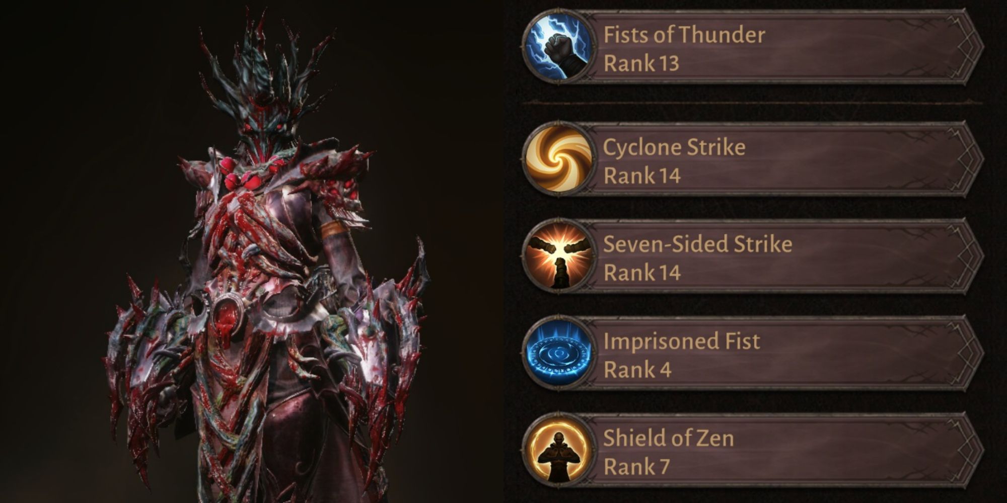 Diablo Immortal Best Cyclone Strike Monk Build Collage