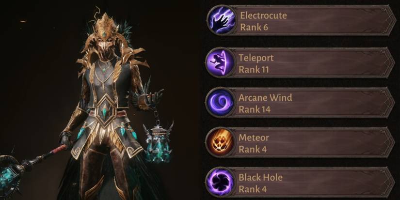 Diablo Immortal Best Meteor Wizard Build Collage