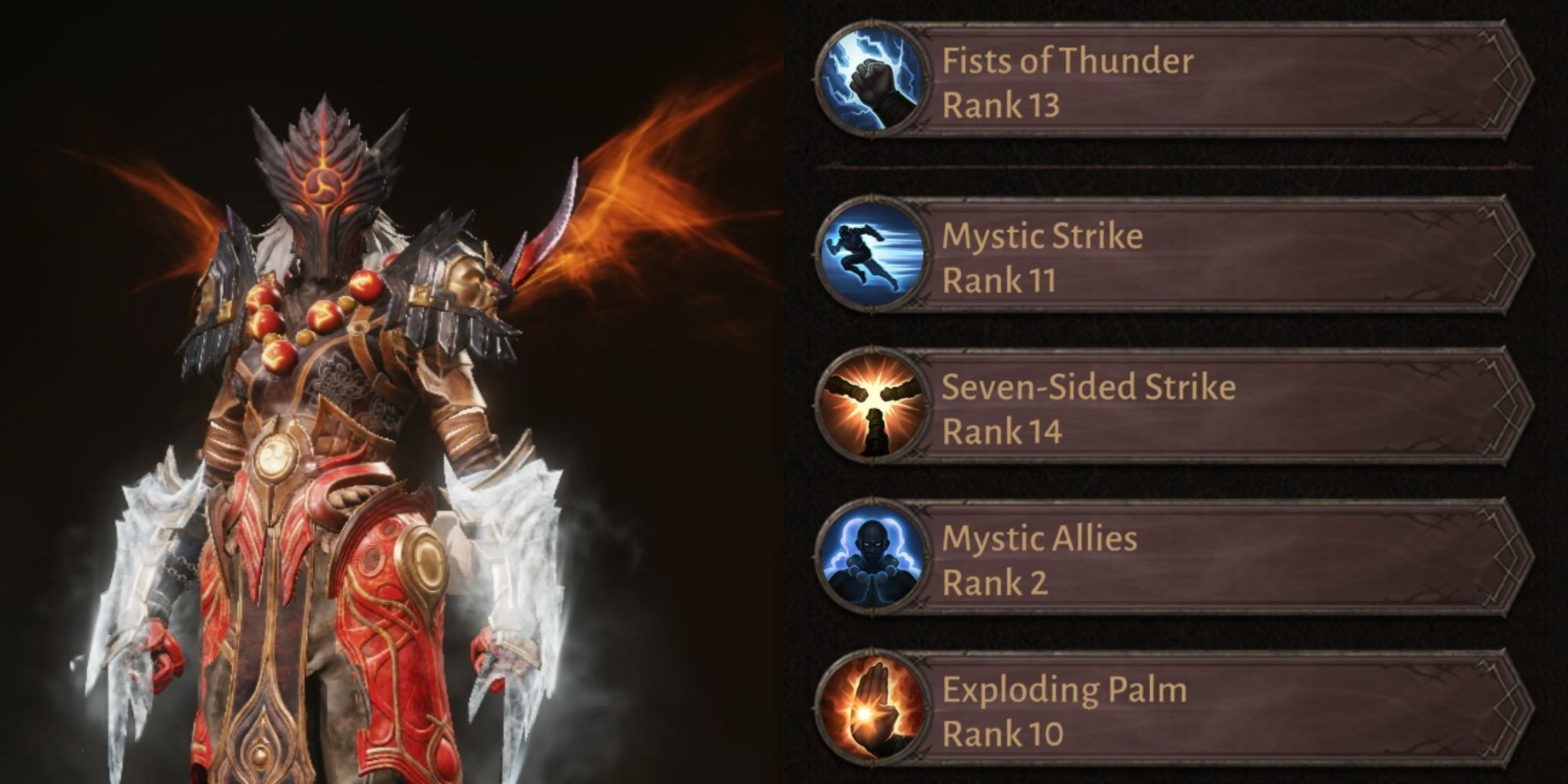 Diablo Immortal: Best Mystic Allies Monk Build