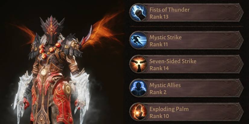 Diablo Immortal Best Mystic Allies Monk Build Collage