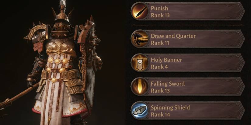 Diablo Immortal Best PvE Challenge Crusader Build Collage
