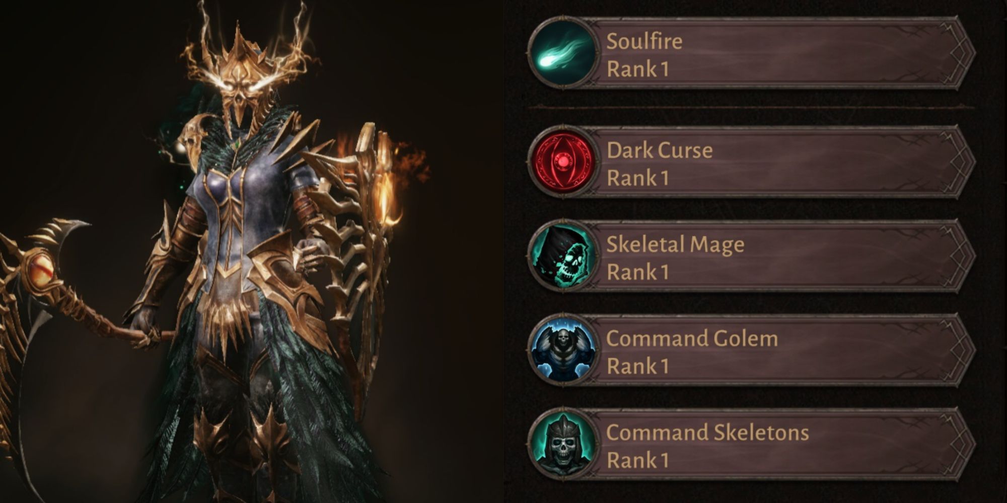 Diablo Immortal Best PvE Challenge Rift Necromancer Build Collage