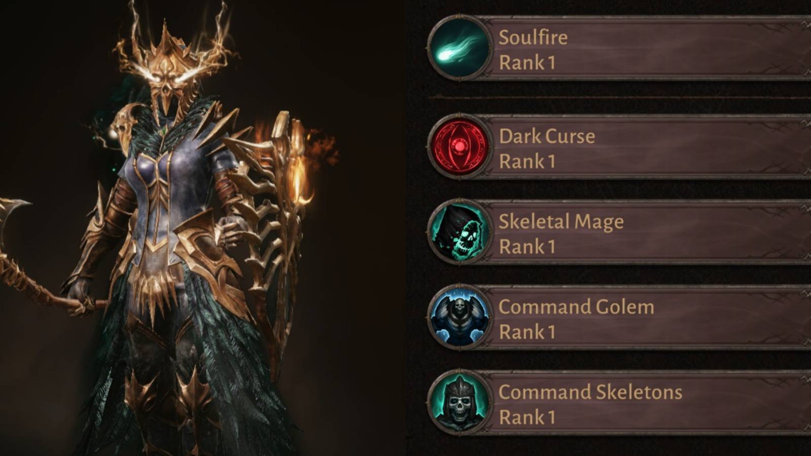 Diablo Immortal Best PvE Challenge Rift Necromancer Build Collage
