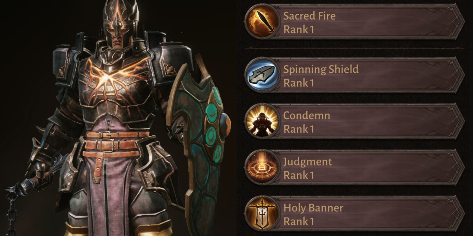 Diablo Immortal Crusader best build, skills, gear, gems, and