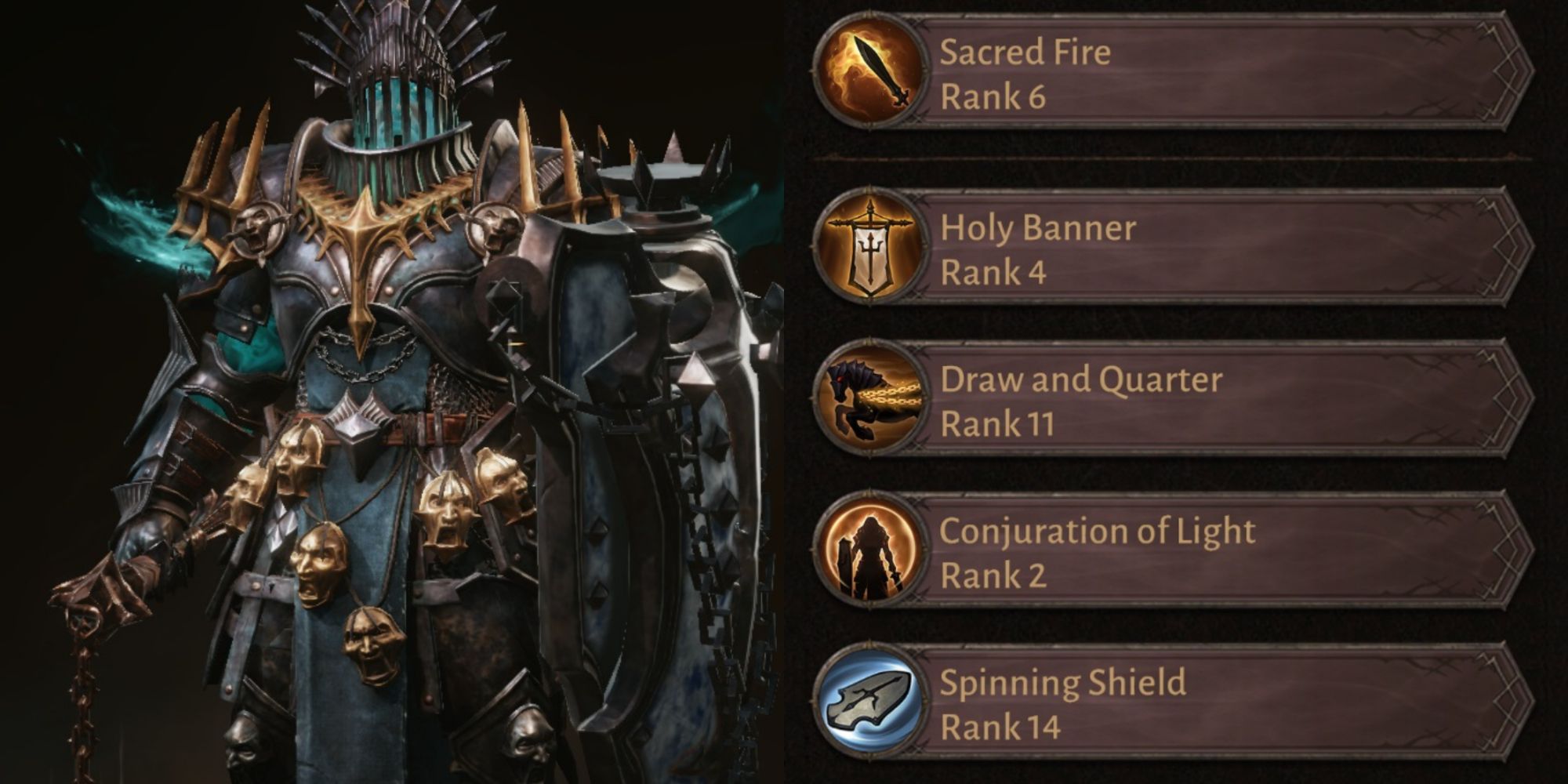 Diablo Immortal Best Spinning Shield Crusader Build
