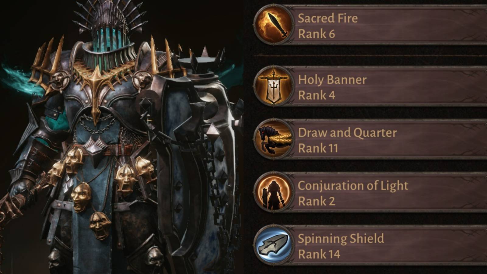 Diablo Immortal Best Spinning Shield Crusader Build Collage