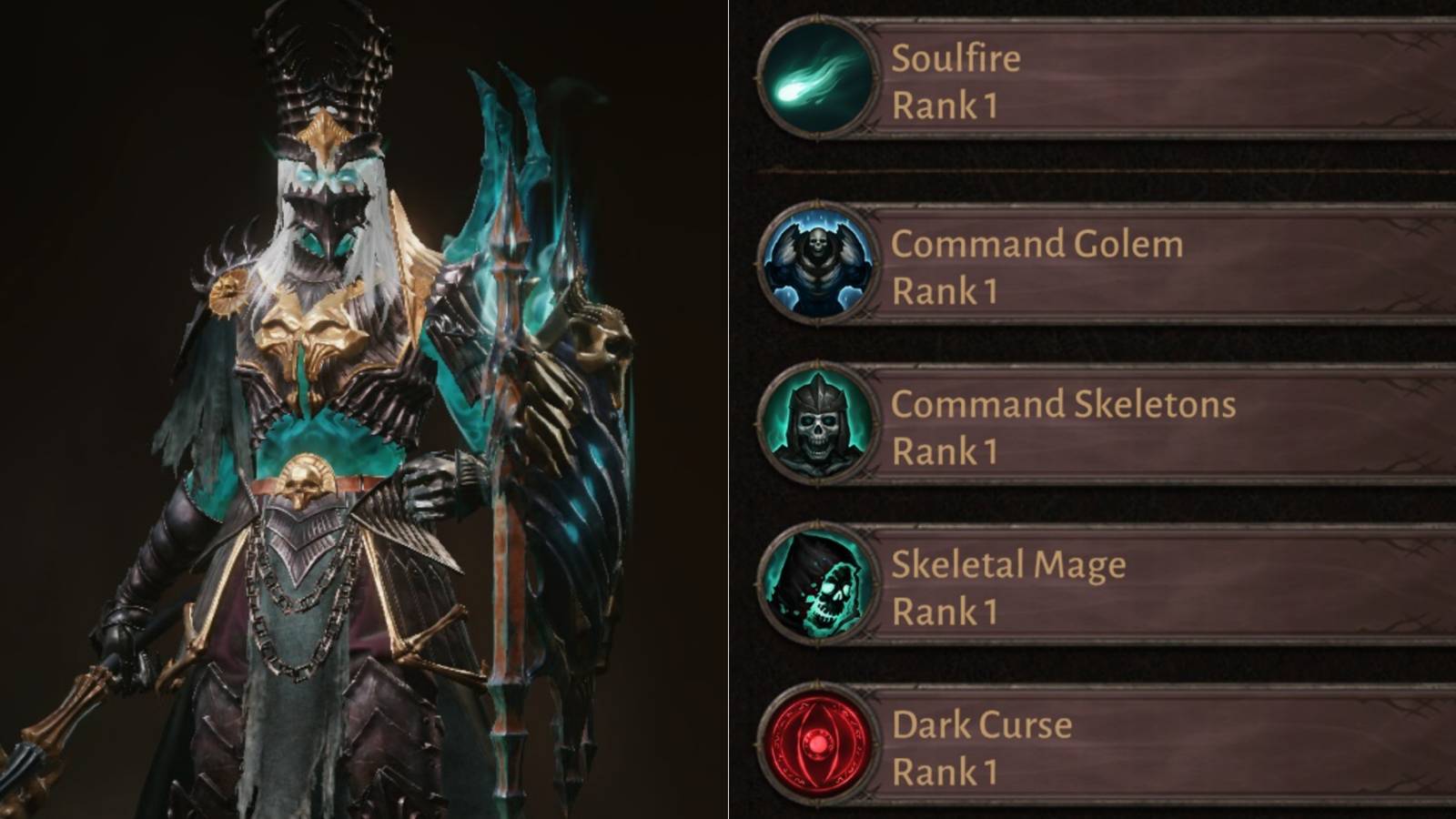 Diablo Immortal Best Summoner Necromancer Build Collage