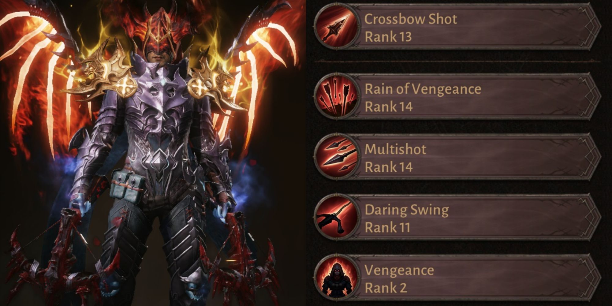 Diablo Immortal Demon Hunter PvE Challenge Rift Build Collage