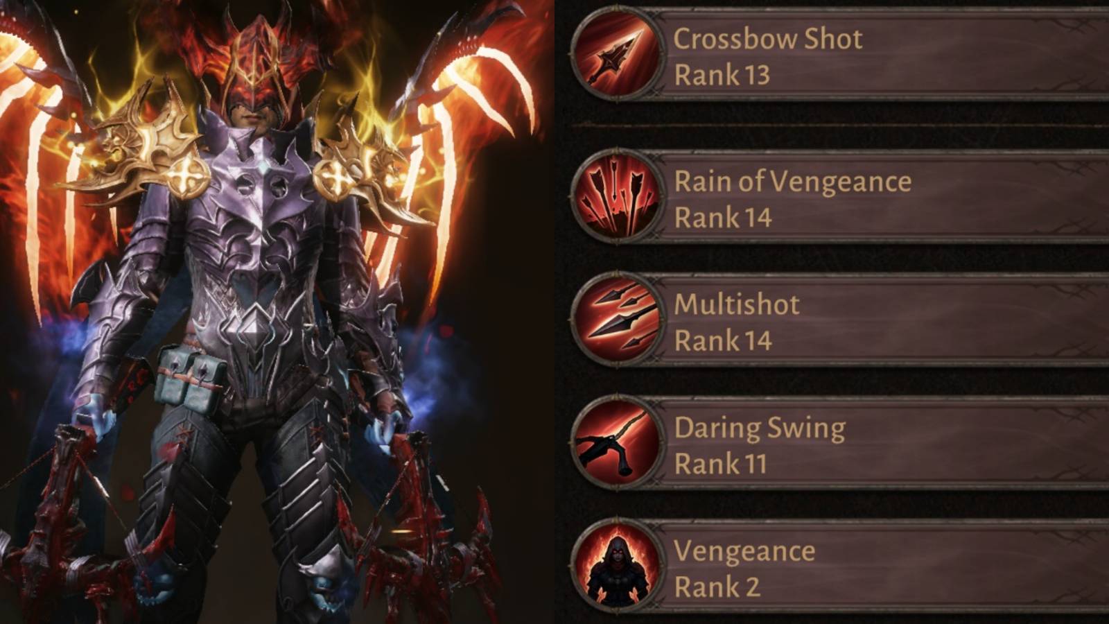 Diablo Immortal Demon Hunter PvE Challenge Rift Build Collage