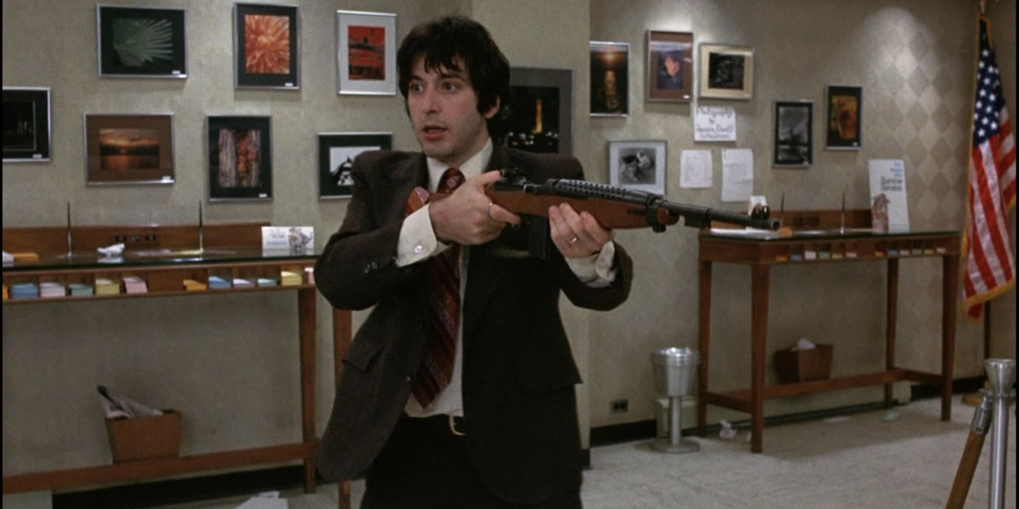 Dog Day Afternoon is one of the original bank heist movies