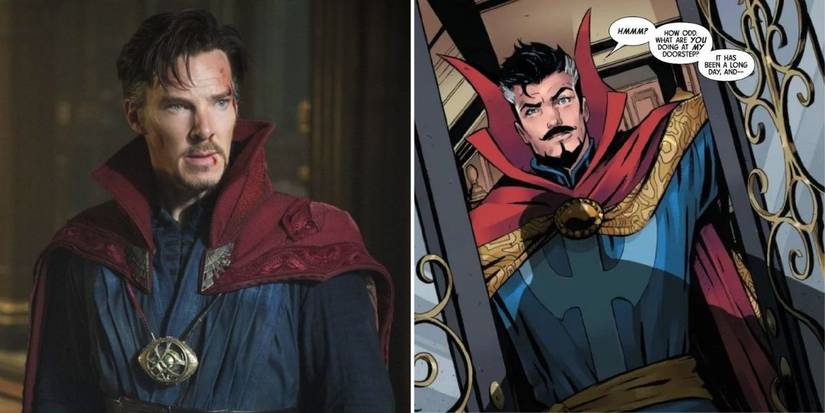 Dr.Strange MCU vs Comics design