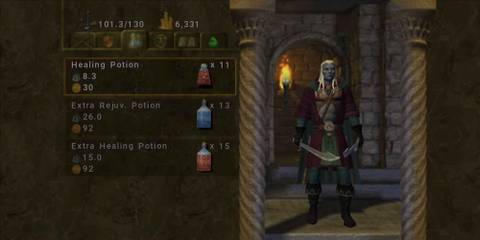 Drizzt Do'Urden in Baldur's Gate Dark Alliance 2