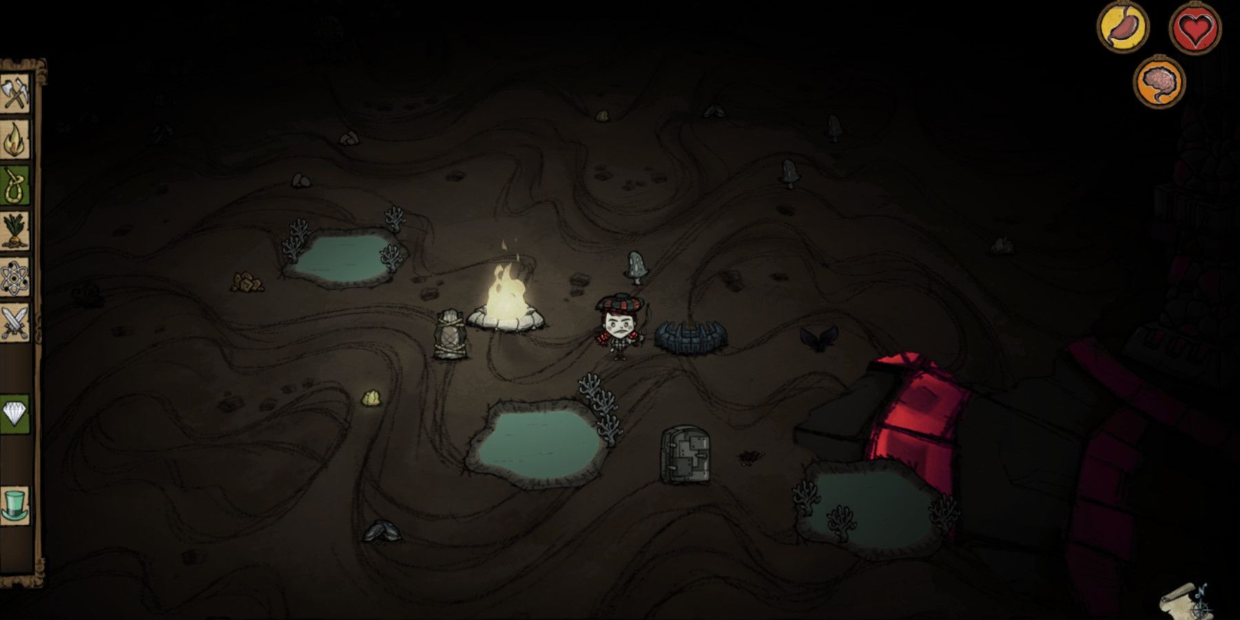 Eel farming location in Don't Starve Together