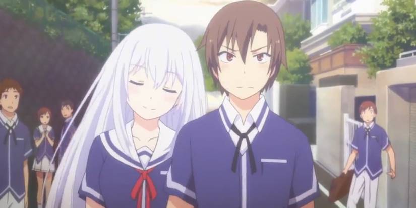 Eita and Masuzu walking home together