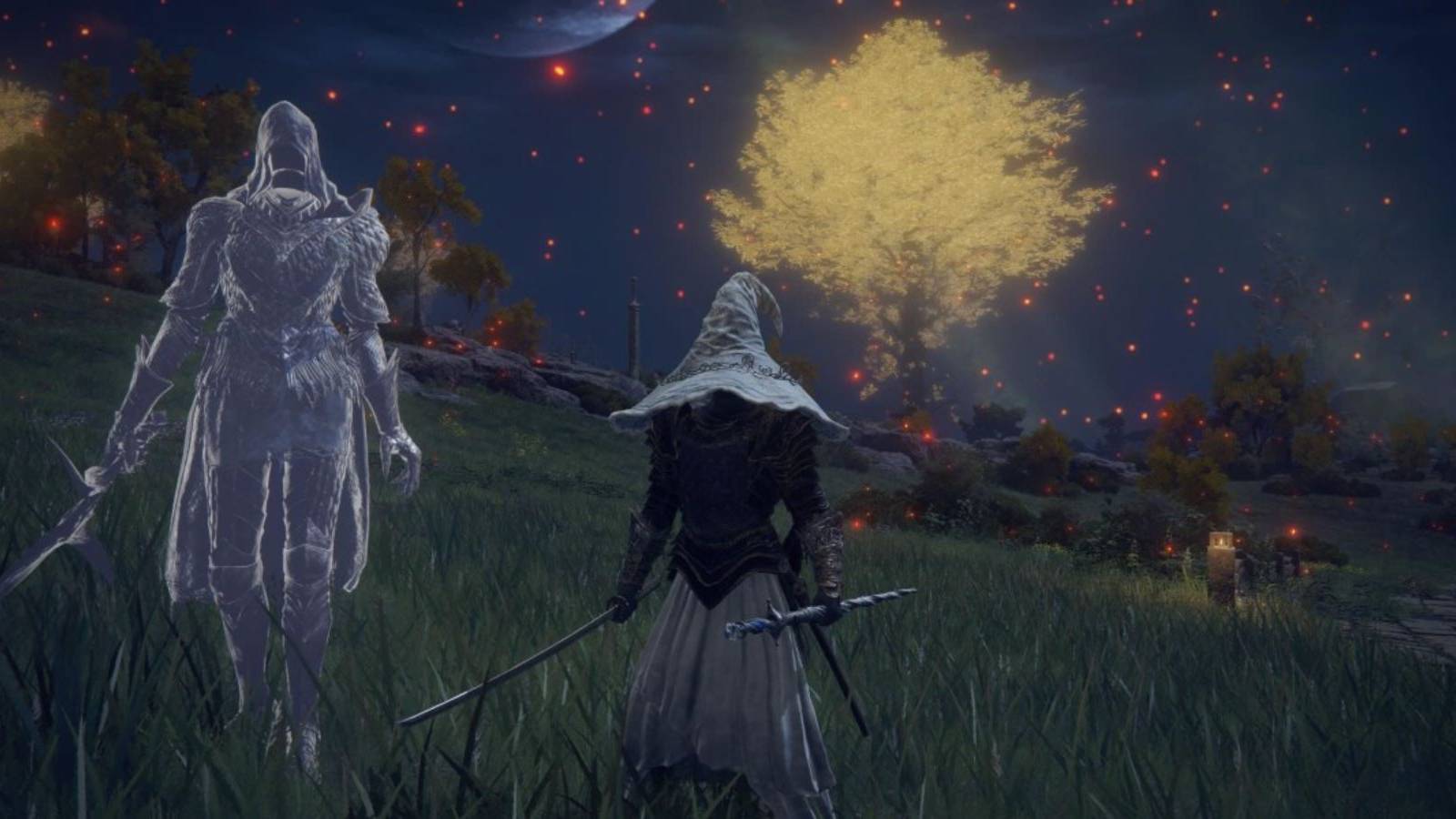 Elden Ring Black Knife Tiche Vs Mimic Tear