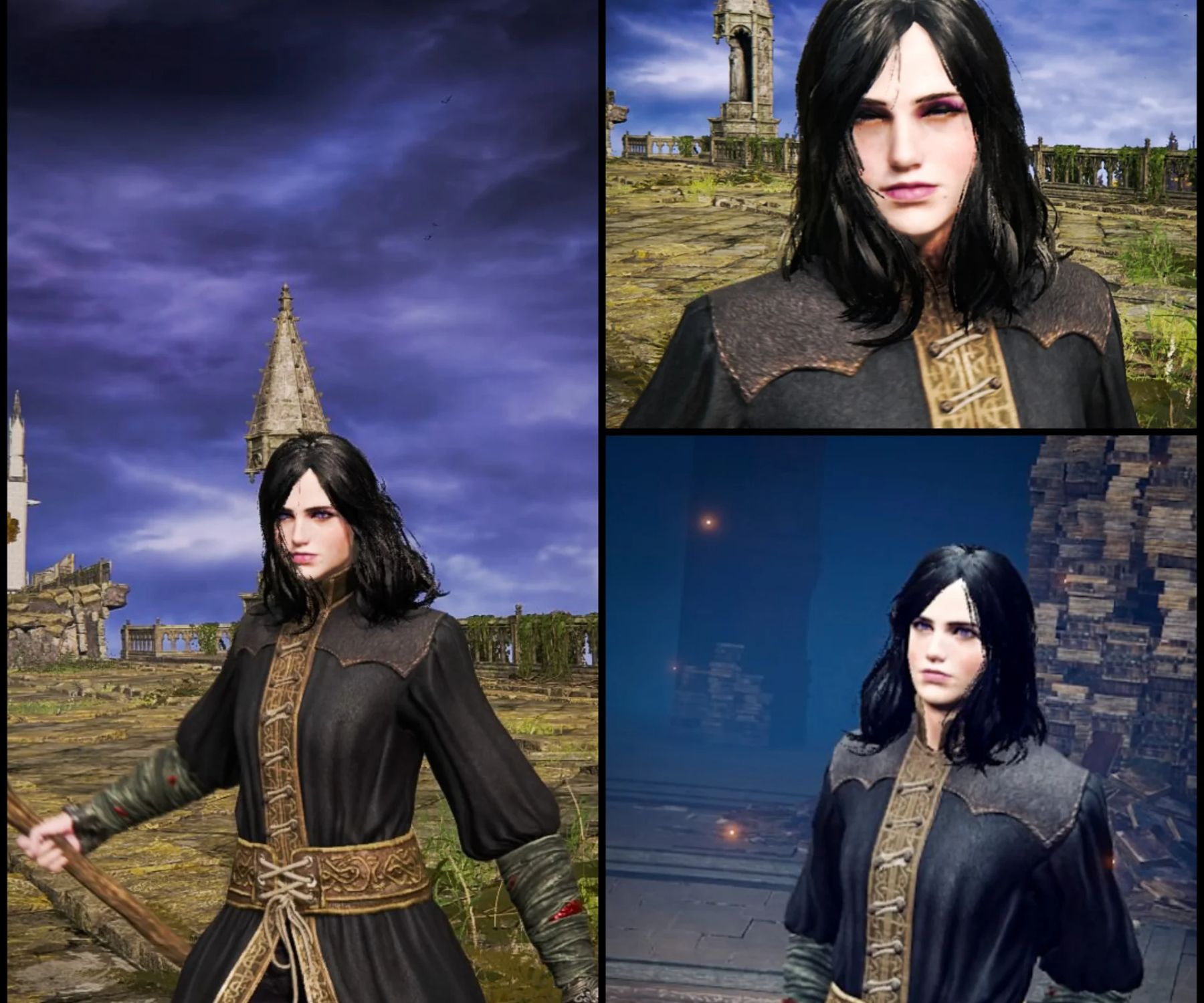 Elden Ring Player Makes Yennefer from The Witcher 3 in the Game Yennefer 2