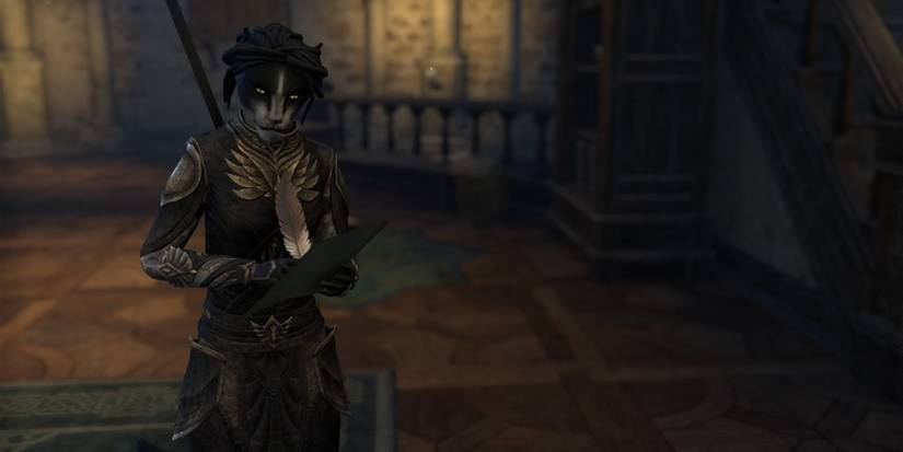 Elder Scrolls Online Ember the Khajiit Companion Quest Closeup