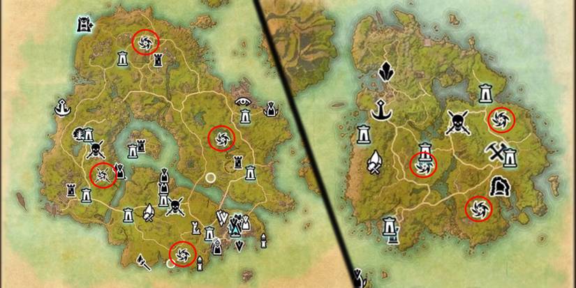 Elder Scrolls Online High Isle Amenos Volcanic Vent Locations