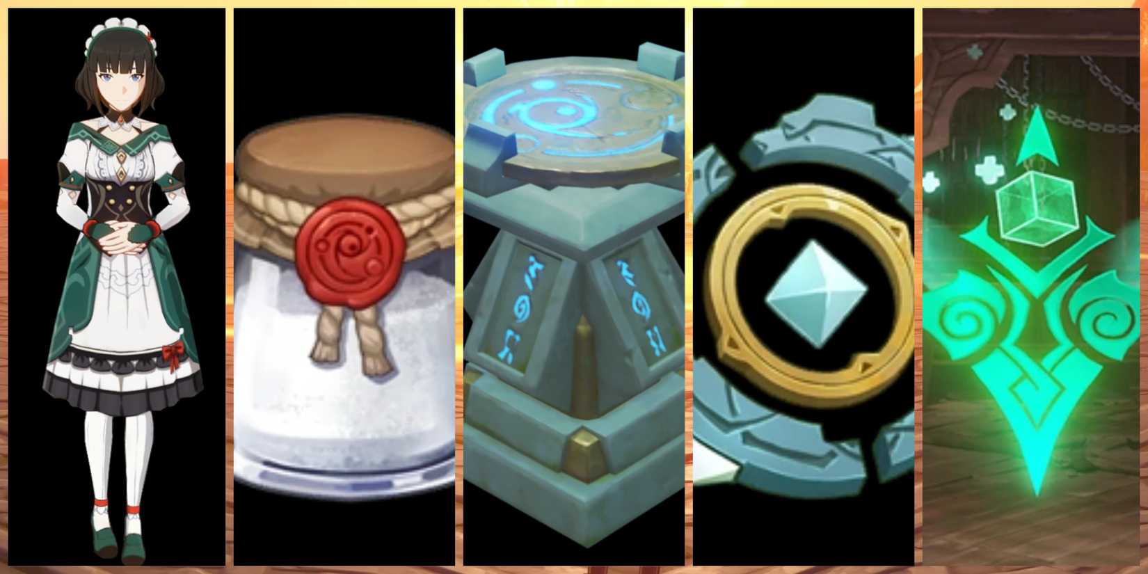 Elemental Gemstone Sources Genshin Impact - Agnidus Agate