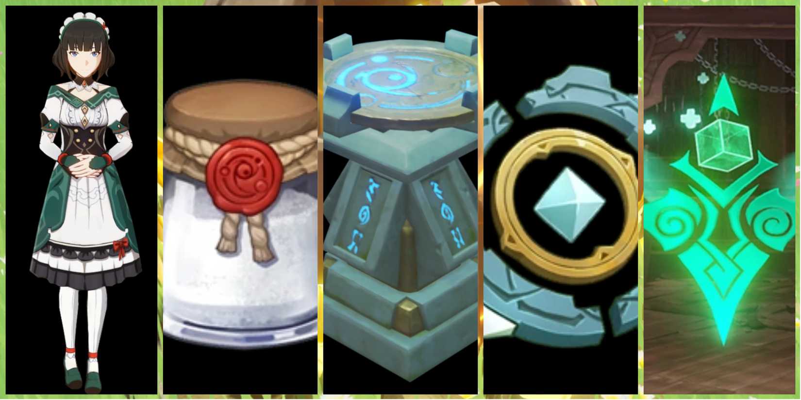 Elemental Gemstone Sources Genshin Impact - Prithiva Topaz