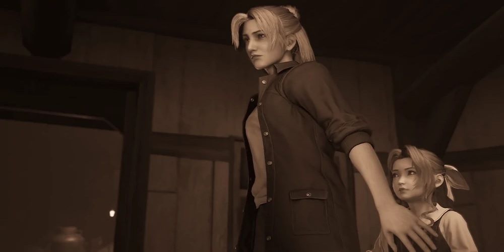 Эльмира Гейнсборо защищает юную Аэрис в ремейке Final Fantasy 7