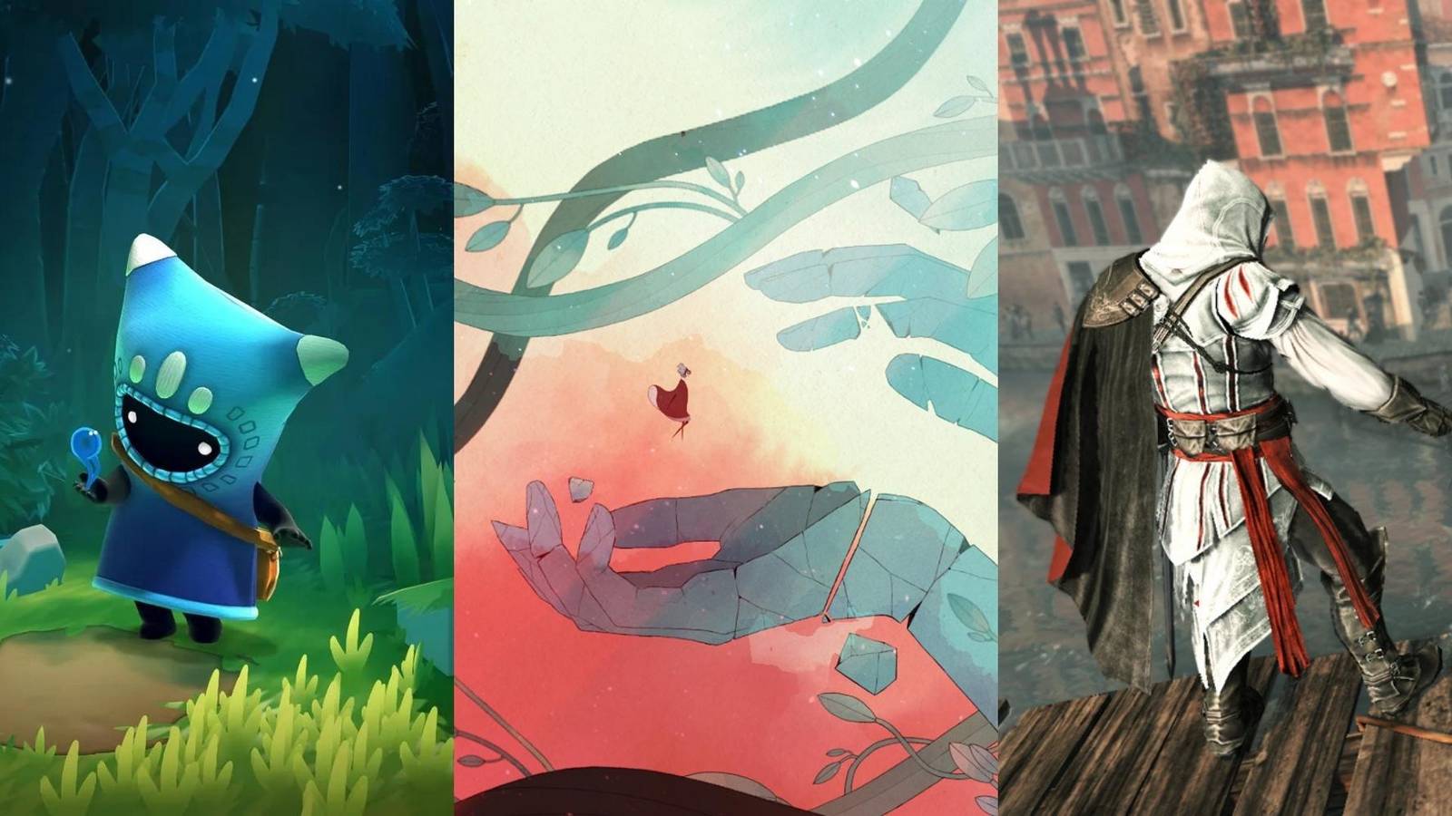 The Last Campfire, Gris, Assassin's Creed Brotherhood