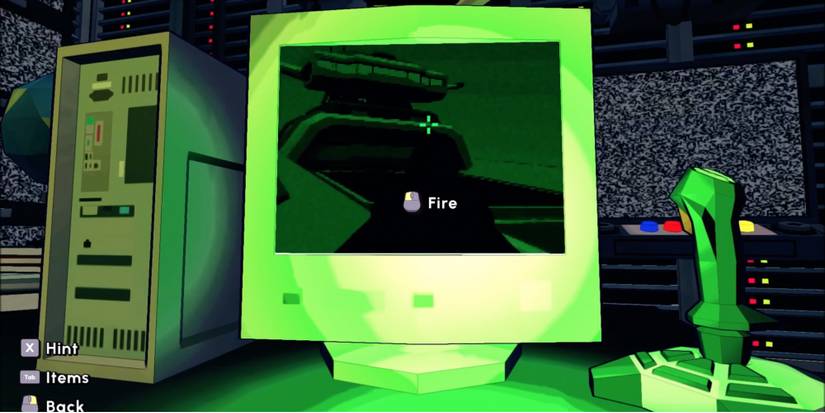 Escape Academy - The Breakout - Save The Headmaster and Eel - Player controls the turret and shoots at other guns