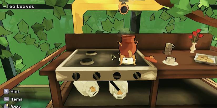 Escape Academy - The Tea Kettle - Sip Sereni-Tea - Player makes himself a nice cup of tea