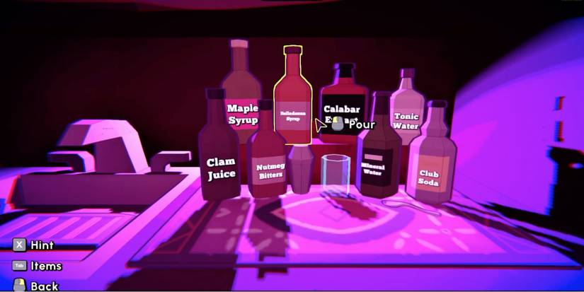 Escape Academy - Trial By Taste - Detox After A Drink - Player fixes a drink for himself