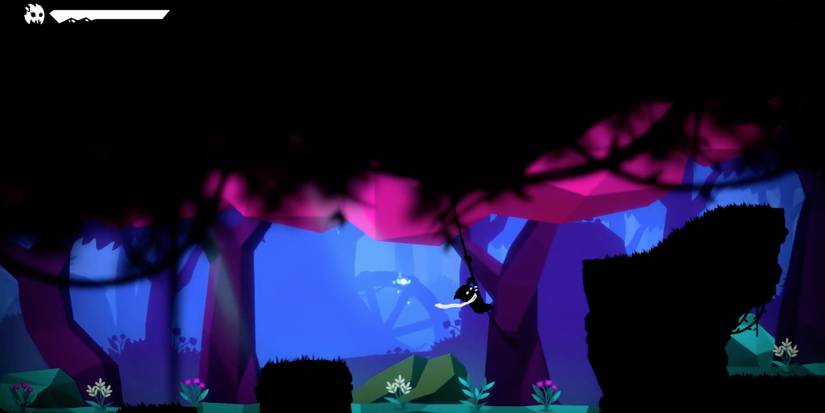 Eternal Hope - Make the jumps count - Player swings from a rope