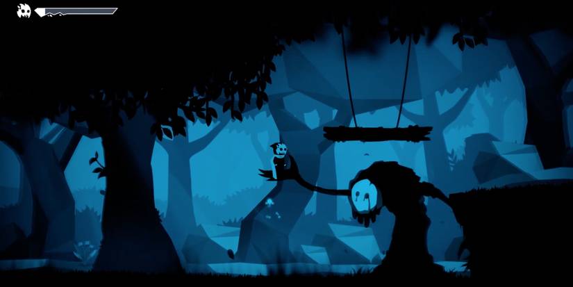 Eternal Hope - Take help from the Shadow World - Player pounces on a ledge