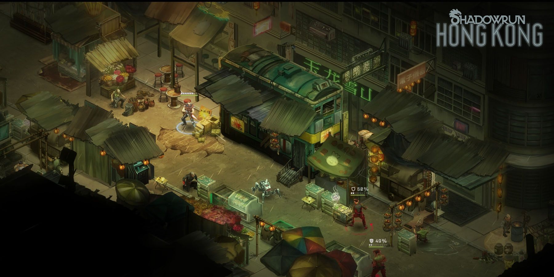 Exploring the environment in Shadowrun Hong Kong