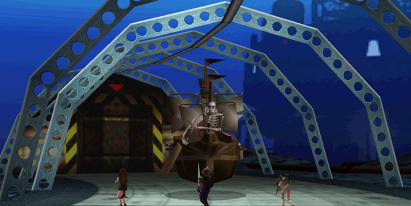 FFVII Underwater Reactor Ghost Ship