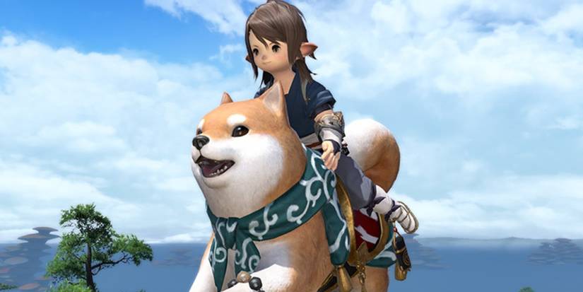 The Megashiba Mount in Final Fantasy 14
