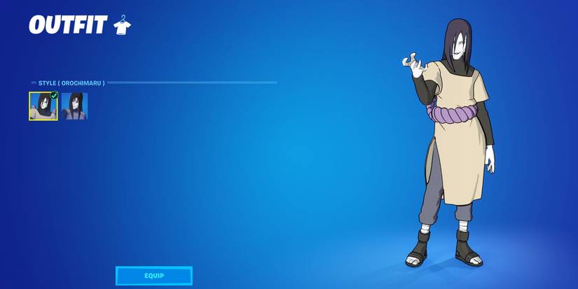 orochimaru from naruto in fortnite